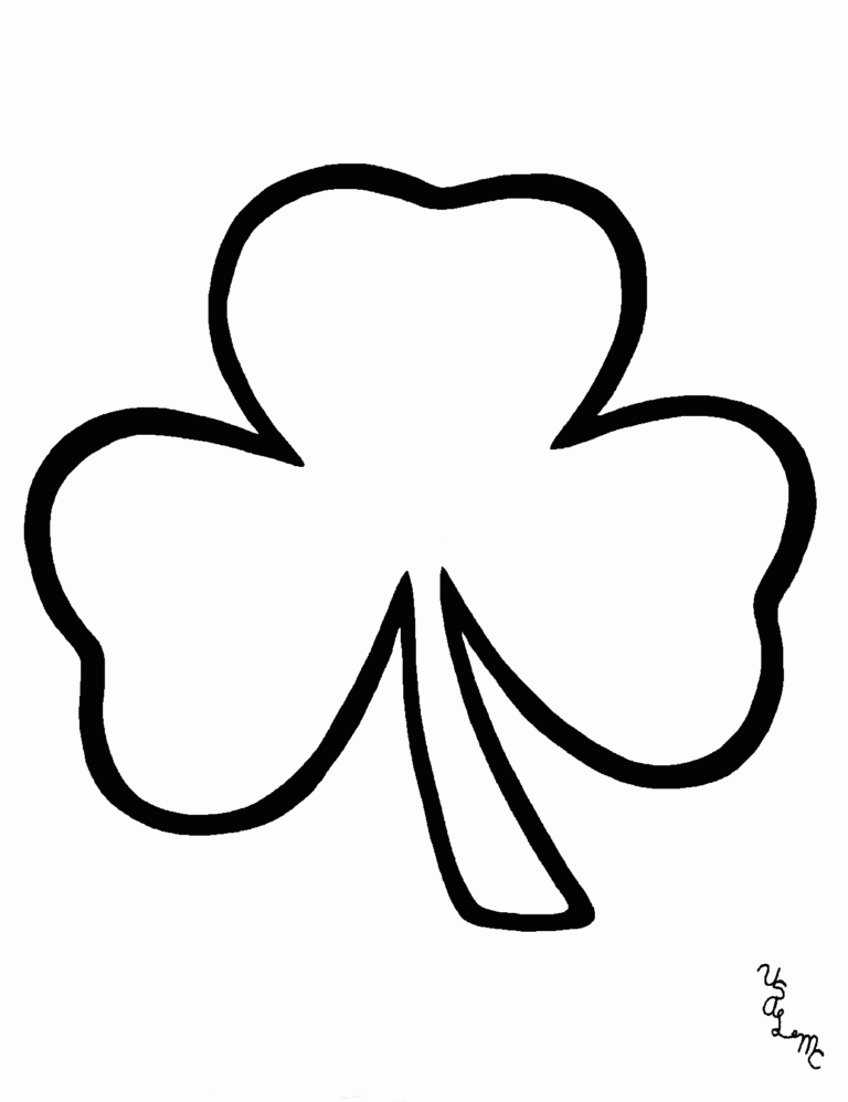 Shamrock Outline ClipArt Best