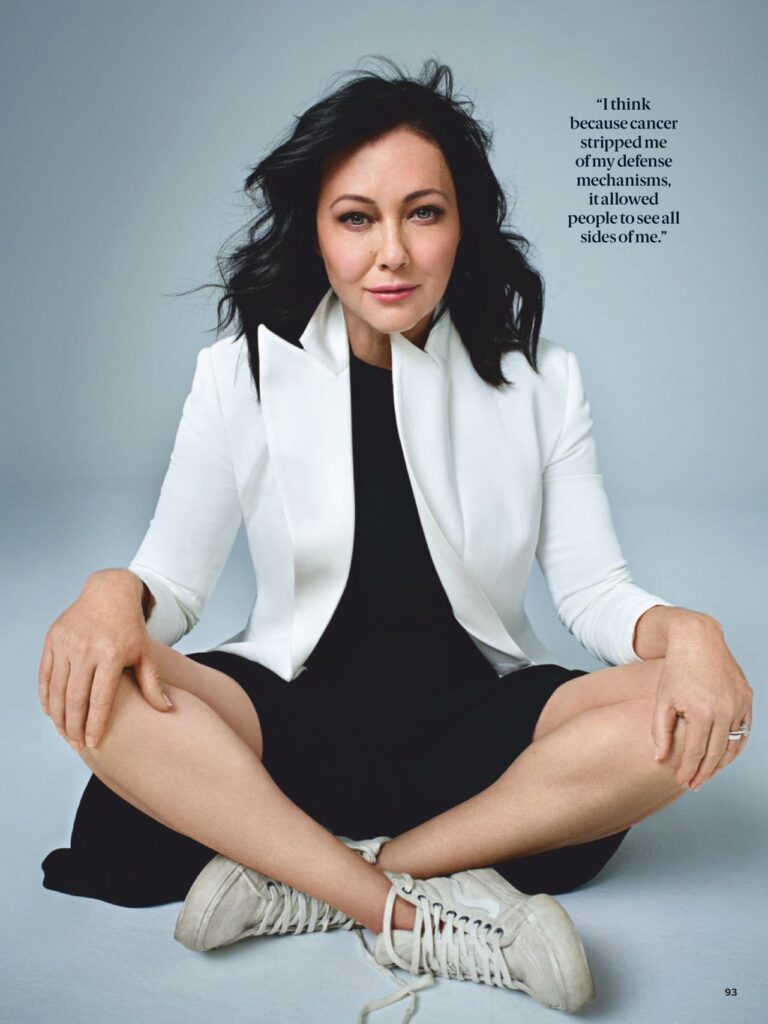 Shannen Doherty Health Magazine March 2019 Issue CelebMafia