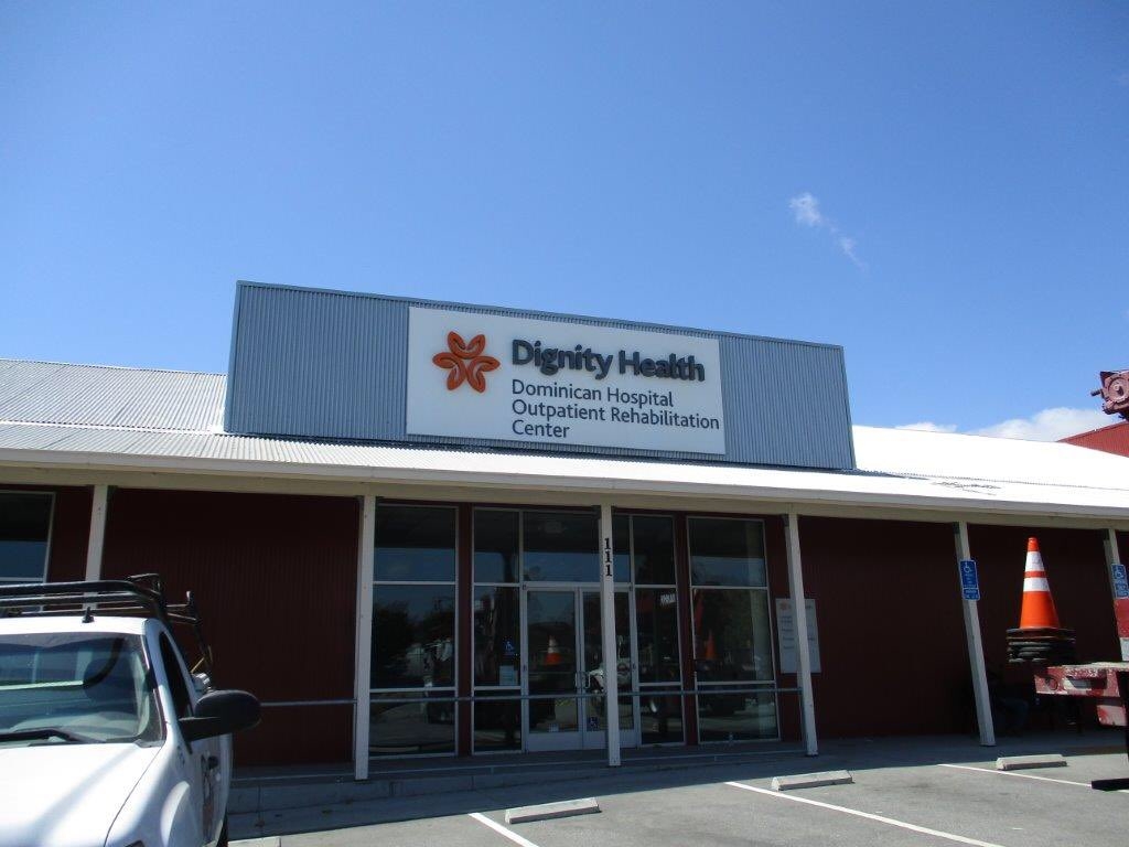 Signtech On Twitter Dignity Health In Santa Cruz Ca