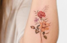 Simple Small Carnation Floral Designs 27 January Birth Month Flower