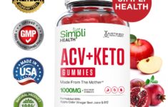 Simpli Health Keto Gummies 1000MG ACV With Pomegranate Juice Beet Root