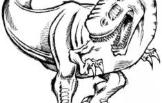 T Rex Printable Coloring Pages Customize And Print