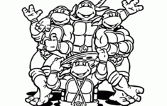 Teenage Mutant Ninja Turtles Printable Coloring Pages For Kids
