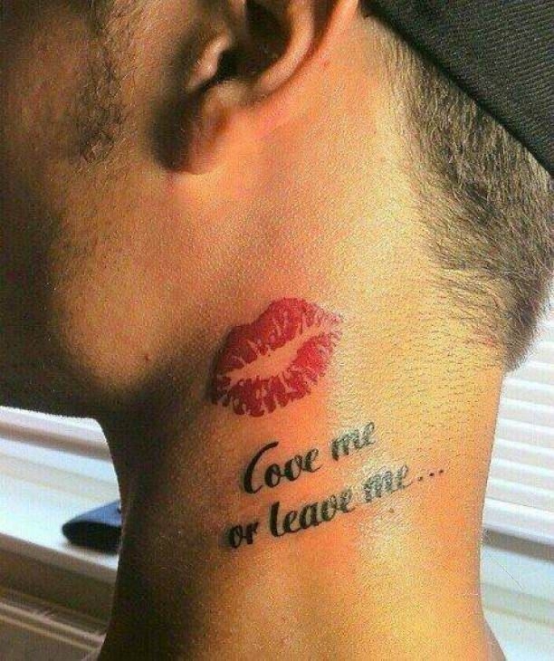 The Meaning Behind Lips Tattoo TattoosWin