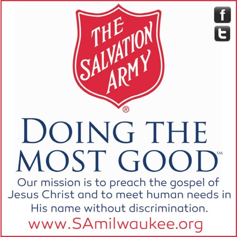 The Salvation Army Doing The Most Good Milwaukee Courier Weekly 