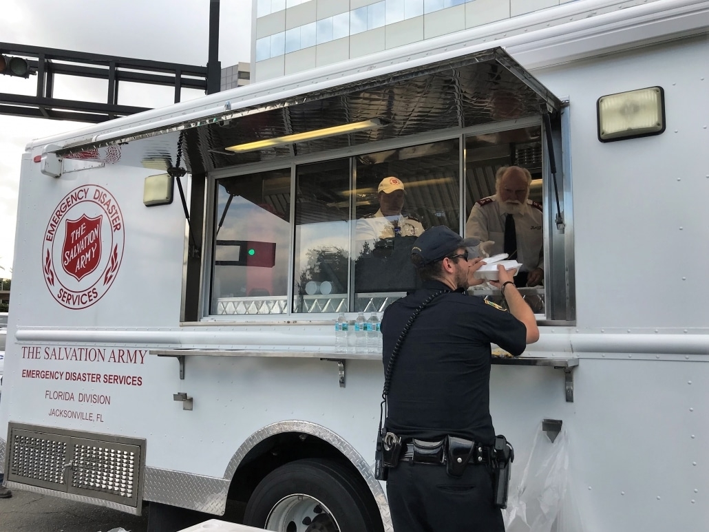 The Salvation Army Responds To Mass Shooting In Jacksonville Florida