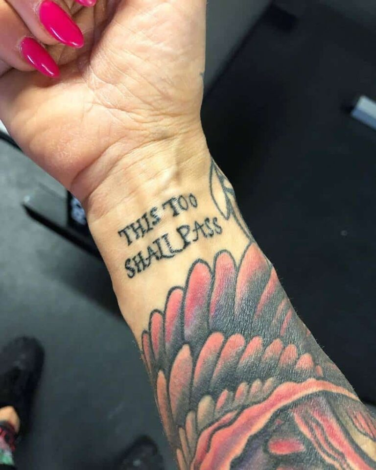 Top 112 Best This Too Shall Pass Tattoos 2020 Inspiration Guide 