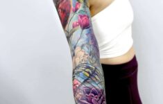 Top 49 Best Flower Tattoo Sleeve Ideas 2021 Inspiration Guide