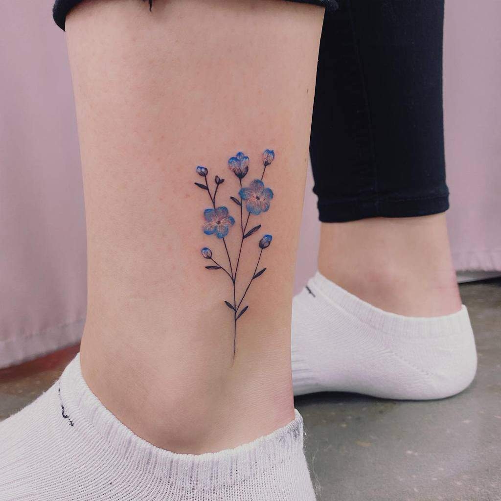 Top 61 Best Forget Me Not Tattoo Ideas 2021 Information Guide