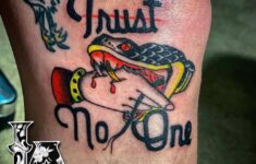 Top 69 Best Trust No One Tattoo Ideas 2021 Inspiration Guide