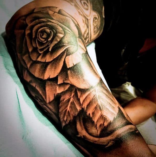 Top 81 Best Rose Tattoos For Men 2020 Inspiration Guide 