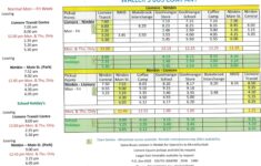 Travel And Timetables