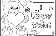 Valentine Coloring Pages Pdf At GetColorings Free Printable