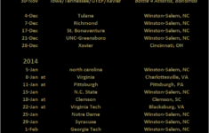 Wake Forest Releases 2013 14 Men s Basketball Slate Blogger So Dear