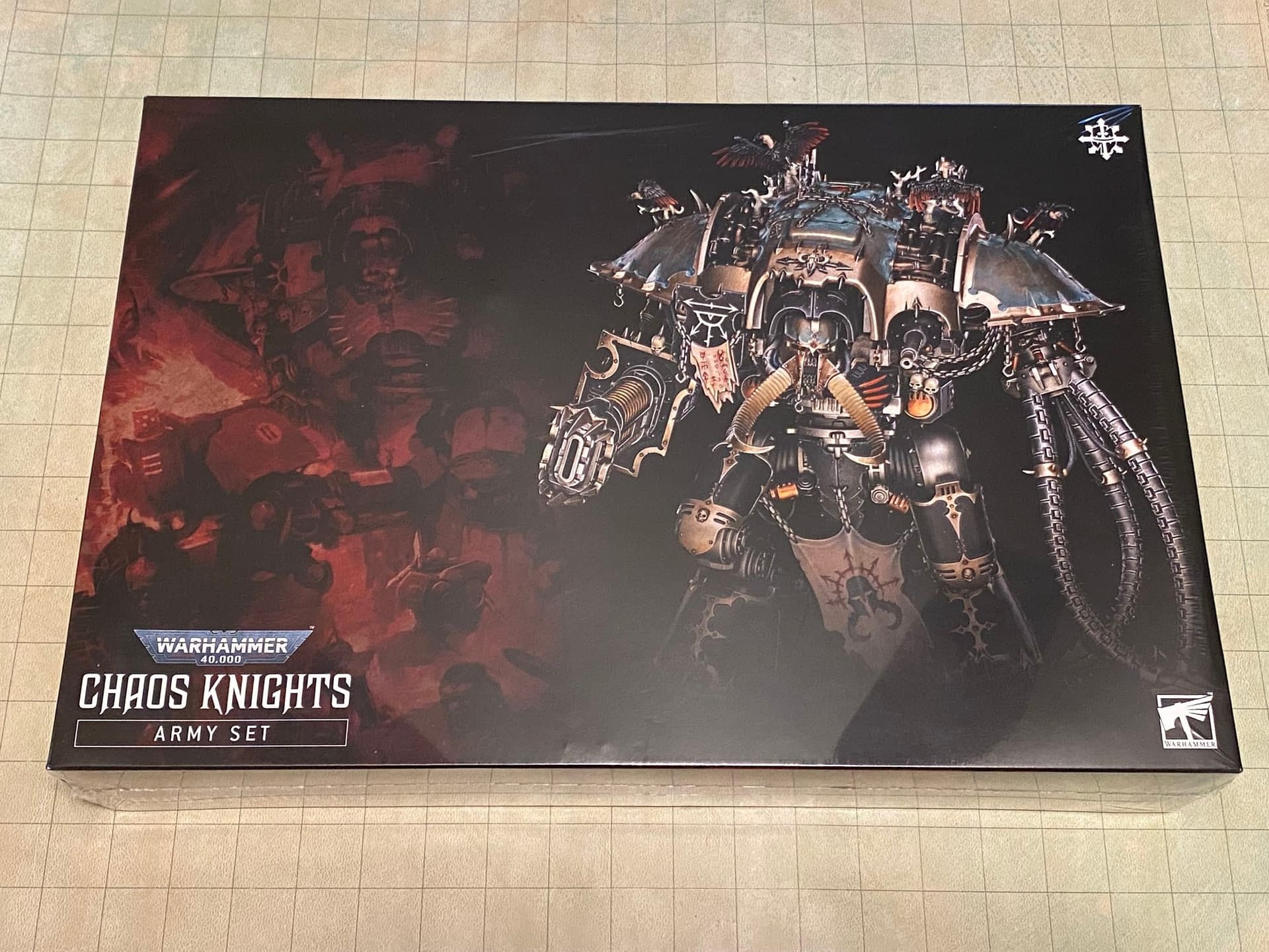 Warhammer 40k Chaos Knights Army Set In Review A Real Big Kit