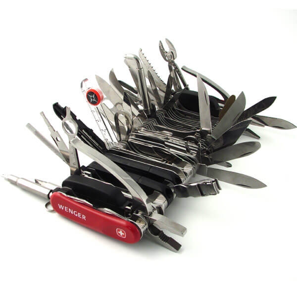 Wenger 16999 Swiss Army Knife Giant Best 87 Implements
