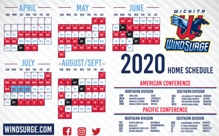Wichita Wind Surge Releases 2020 Schedule Country 101 3 KFDI