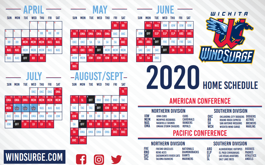 Wichita Wind Surge Releases 2020 Schedule Country 101 3 KFDI
