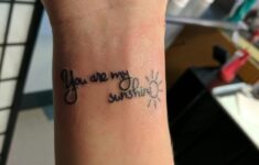 You Are My Sunshine Tattoo Font Virginia Sky From Dafonts